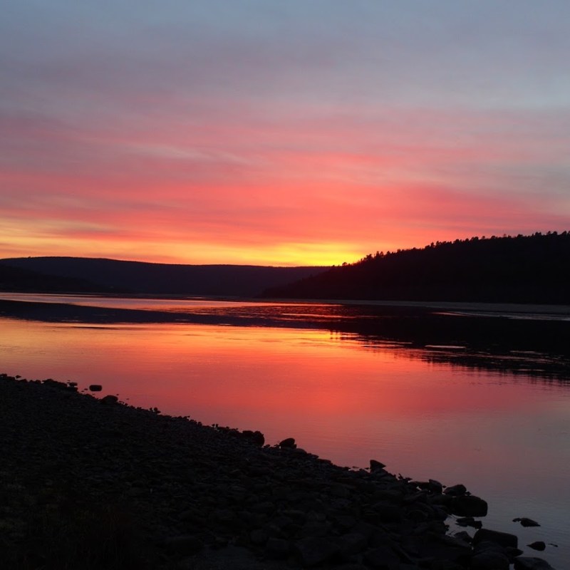 Auringonlasku Tenolla
