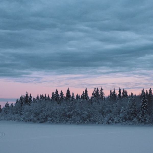 Jännittävä aamu ja -40&nbsp;astetta