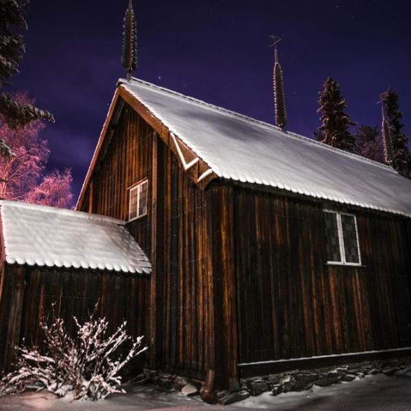 Iltakävely Sodankylässä