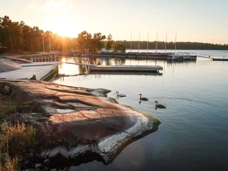 Lokakuinen vuorokausi Houtskarissa