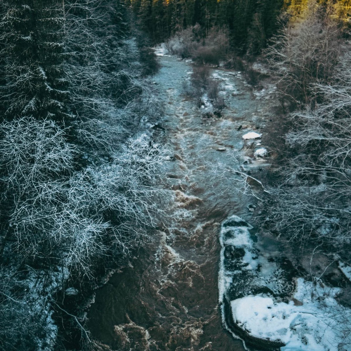 Joulupäivän koskikierros Salossa